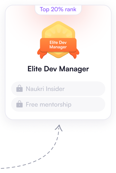 Elite Dev Manager milestone card